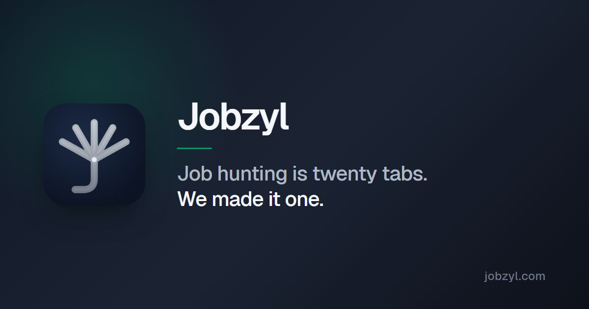 I got tired of running the same search in five tabs, so I built one that queries 20 job boards at on logo